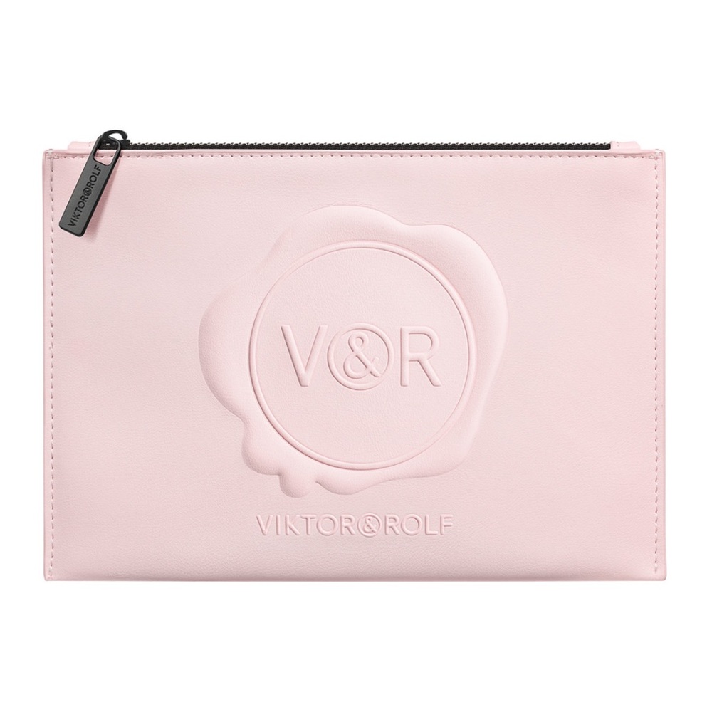 Viktor & Rolf Pink Clutch Bag with Minimalist Design
